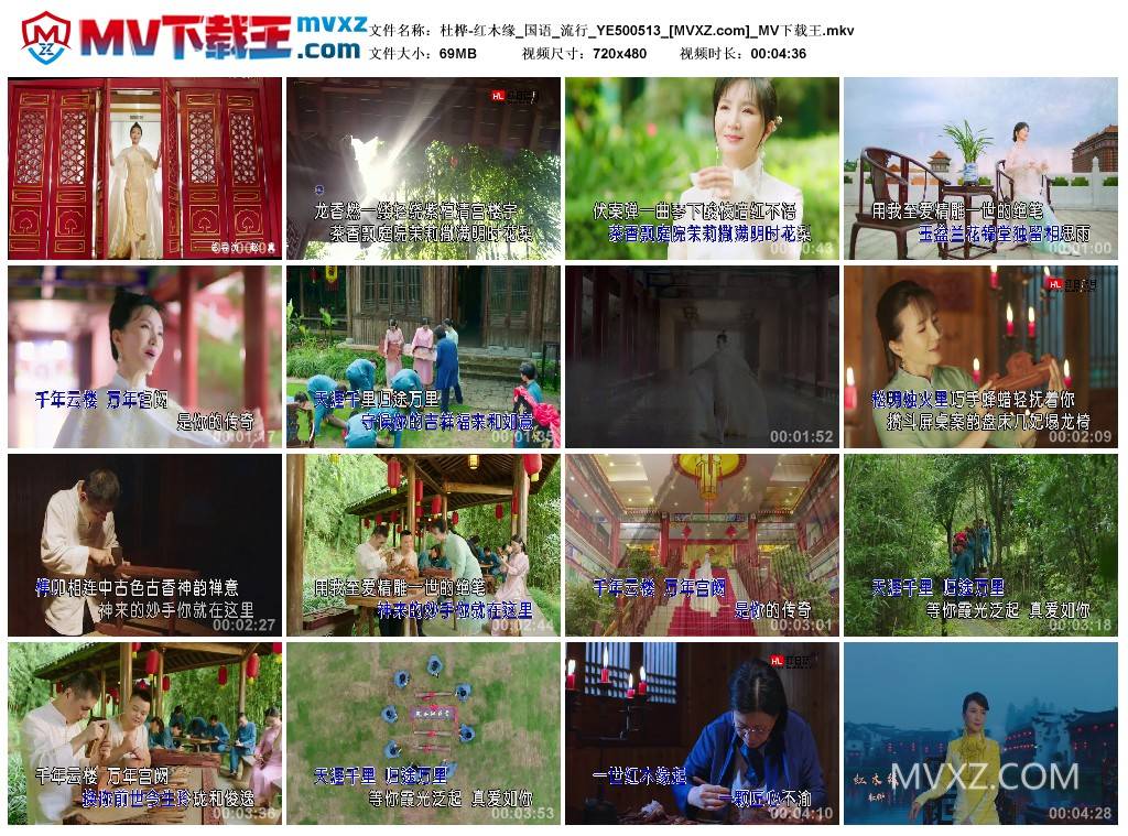 杜桦-红木缘_国语_流行_YE500513